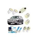 Kit Lâmpadas Farol Super Branca E Leds Gol G2 G3 G4 Techone
