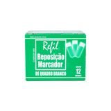 Refil Pincel Marcador Quadro Branco Vboard Master 12un Vd