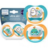 Chupeta Ultra Air Tartaruga Be Happy 6-18m - Philips Avent