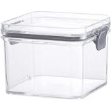 Pote Lock Hermético 400ml De Poliestireno Transparente Coza