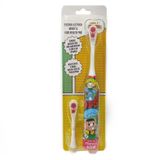 Escova Dental Elétrica Infantil Cebolinha Cascão Multilaser