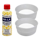 Coalho Líquido Ha-la 200ml + 2 Formas Queijo Canastra 1kg