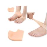 Meia De Calcanhar Protetor De Salto Pé - Silicone