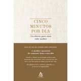 Livro Cinco Minutos Por Dia - Um Diario Para Uma Vida Melhor