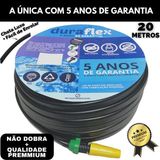 Mangueira De Jardim 20 Mts Chata Preta Luxo - Completa