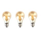 Kit 3 Lampada Led De Filamento 4w Retro Bulbo A60 E27 Alz72