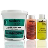 Salon Line Guanidina Tradicional Mild Alisa E Relaxa - 218gr