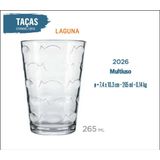 Jogo De 12 Copos Maracatu 265ml - Uso Diário