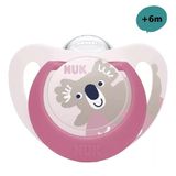 Chupeta Nuk Star Nuk (0+6m) - Base Angular E Bico Fit 2.0