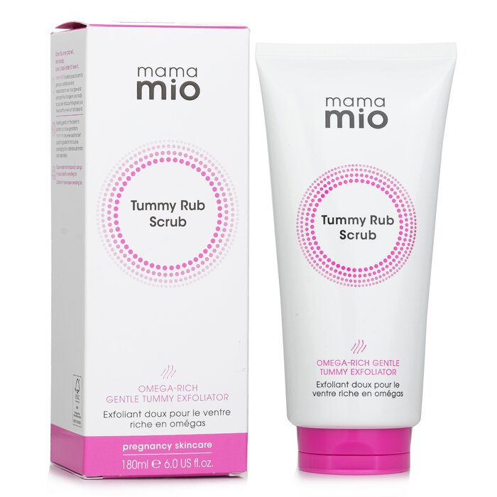 Esfoliante Mama Mio Tummy Rub Scrub Gentle, Rico Em Ômega