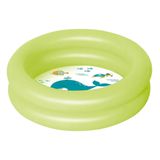 Piscina Banheira Inflável Infantil Bebe 28l Mor - Verde