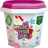 Massa Para Modelar Mole Mole Pink 150g
