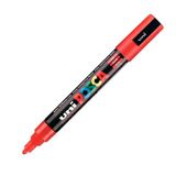 Caneta Posca Uni Ball Pc-5m Vermelho Multiuso 14cm