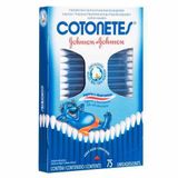 Kit Com 10 - Hastes Flexíveis Cotonetes - 75 Unidades Cada