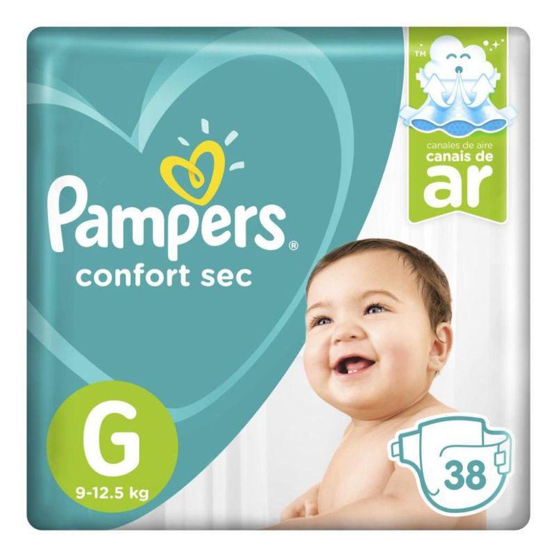 Fralda Pampers Confort Sec G 38 Unidades