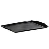 Bandeja Square Vemplast G 35x50 Tropical Polipropileno Preta