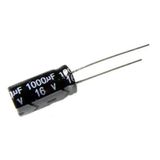 10 Peças Capacitor Eletrolítico 1000uf 16v 1000 X 16 105ºc