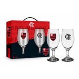 Taça Windsor Flamengo 330ml - Presente Para Fãs Do Flamengo