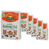 Kit 6 Bichinhos Natural Life Vegano Beijinho 80g