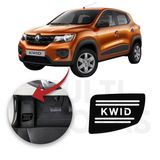 Descanso De Pé Renault Kwid 2018 A 2022 Aço Escovado Preto