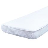 Protetor De Colchao Americano Bublim Liso 70cmx1,30m Pct C/01un //branco