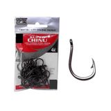 Kit 50 Anzol Pesca Super Chinu 4x Black Marine Sports N-05