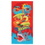 Toalha Aveludada Banho/piscina Estampada Hot Wheels 70x140cm