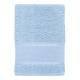 Toalha De Rosto Melina Azul Karsten 50x80cm 480g/m² Algodão