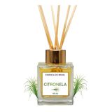 Difusor De Ambiente Com Varetas Aroma De Citronela 100ml