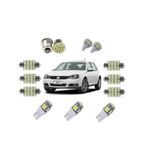 Kit Leds Teto Placa Farolete Porta Malas Golf 2011 À 2013