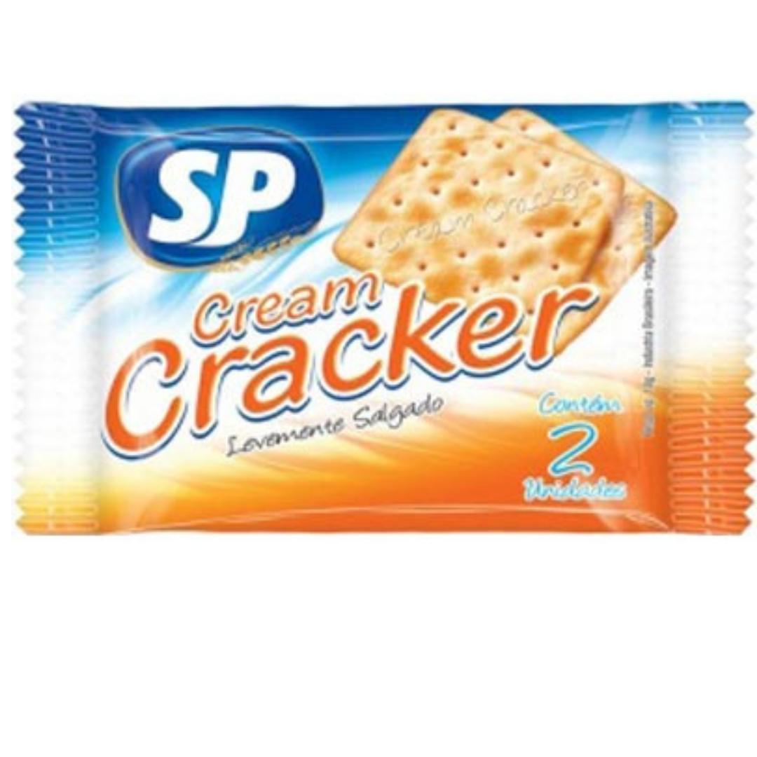 Biscoito Sp Cream Cracker Em Sachê 8g - 180 Unidades