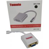 Adaptador Conversor Usb Tipo C Vga Full Hd Tomate