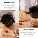 Forro De Papel Antiaderente Para Airfryer Airflyer 50 Peças