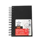 Caderno Sketch Canson Art Book One 100g A6 80 Folhas Espiral