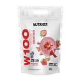 Whey Protein Concentrado W100 Nutrata 900gr Refil - Original