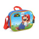 Lancheira Térmica Infantil Super Mario - Azul