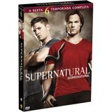 Box Dvd Supernatural - 6ª Temporada (6 Discos)
