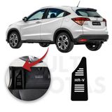 Descanso Pé Honda Hr-v 2016-2021 Aço Inox Preto