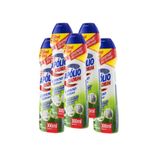 Saponáceo Sapólio Radium Cremoso Limão 300ml Bombril Kit 5