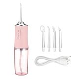 Irrigador Oral Com Escova Usb - 4 Bicos