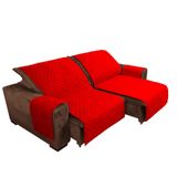 Capa Protetora De Sofá Retrátil 1,80m X 2,40m Vermelho