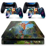 Skin Adesivo Protetor Para Ps4 Slim Crash Bandicoot B2