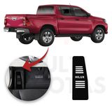 Descanso De Pé Toyota Hilux 16 A 21 Aço Escovado Preto