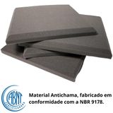 Espuma Acústica Kit C 15 Peças De 50x50cm