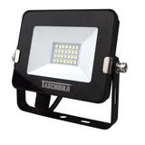 Refletor Taschibra Led Tr Slim 20w 3000k Preto 110v