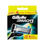 Carga Para Aparelho De Barbear Gillette Mach3 - 8 Cartuchos