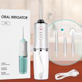 Irrigador Oral Fio Dental Recarregável Jet Clean - 4 Bicos