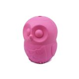 Mordedor Recheável Pet Games Corujinha Rosa M 6cm