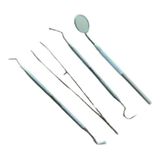 2-kits - Extrator De Tártaro Espelho Sonda Pinça-limpeza