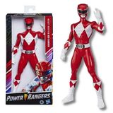 Boneco Power Rangers Vermelho - Figura De Ação 25cm - Hasbro